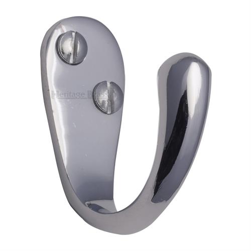 Heritage Brass V1040-PC Single Robe Hook Polished Chrome finish