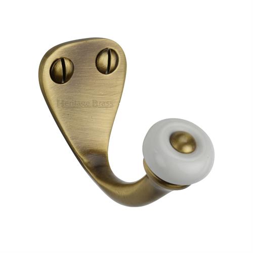 Heritage Brass V1044-AT Single Robe Hook Antique Finish