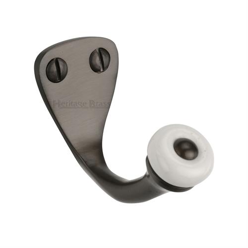 Heritage Brass V1044-MB Single Robe Hook Matt Bronze Finish