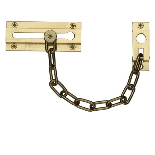 Heritage Brass V1070-PB Door Chain Polished Brass finish