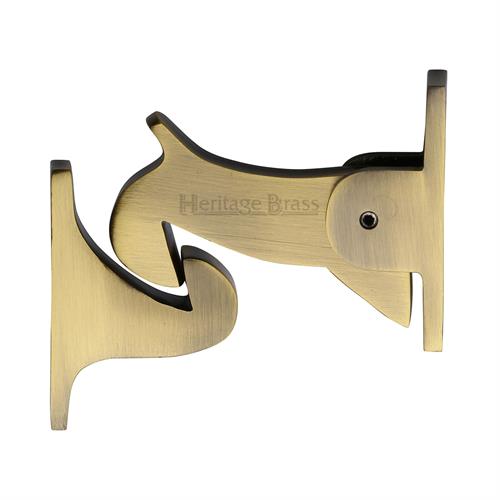 Heritage Brass V1074-AT Door Holder Gravity Design Antique Finish