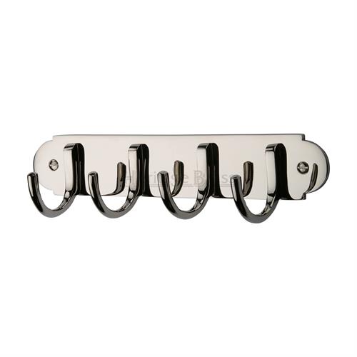 Heritage Brass V1079-PNF Coat Hooks on Plate Polished Nickel Finish