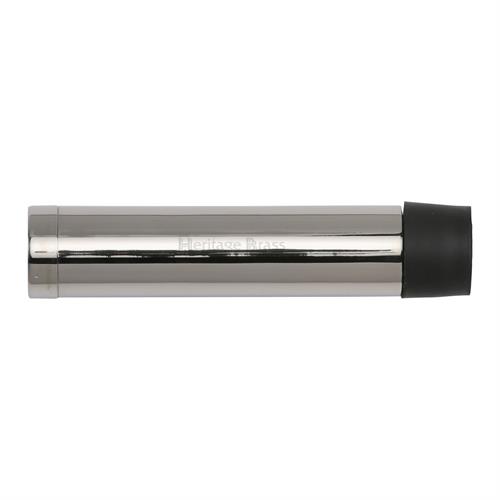 Heritage Brass V1081 76-PNF Cylindrical Door Stop Without Rose 76mm Polished Nickel Finish