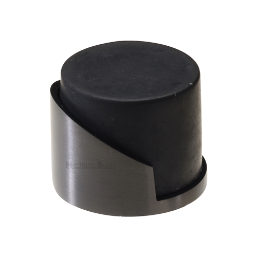 Heritage Brass Square-Round Mounted Door Stop Matt Bronze finish V1087-MB