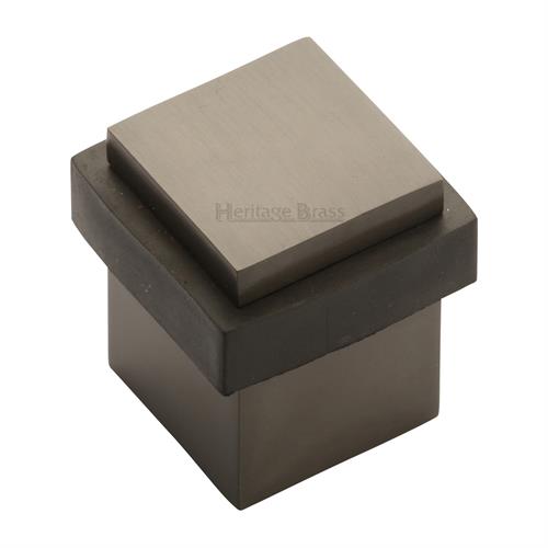 Heritage Brass V1089-MB Door Stop Square Floor Mounted Design Matt Bronze Finish