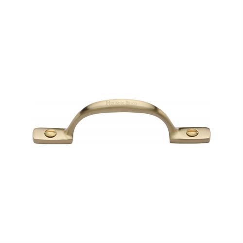 Heritage Brass V1090 102-SB Sash Window Handle 102mm Satin Brass Finish