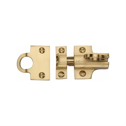 Heritage Brass V1117-SB Fanlight Catch Satin Brass Finish