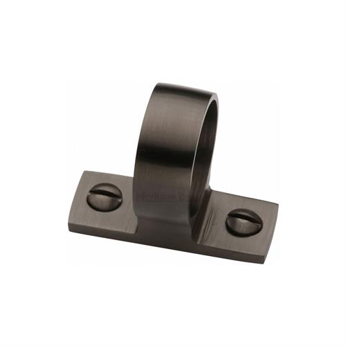 Heritage Brass Sash Ring Matt Black V1120-BKMT