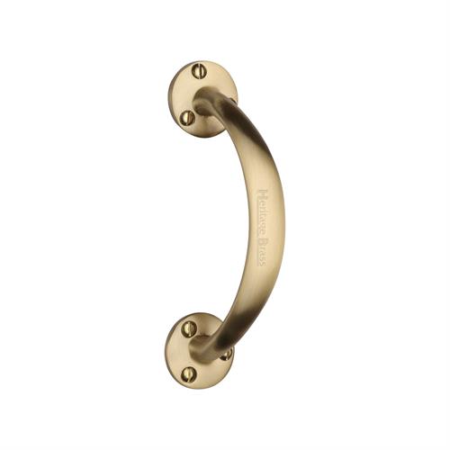 Heritage Brass V1140-SB Pull Handle Satin Brass Finish