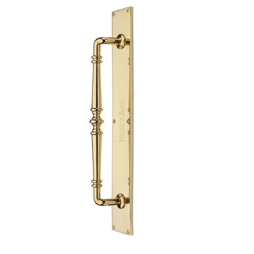 Heritage Brass Avon Pull Handle on Plate