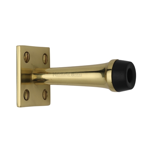 Heritage Brass V1190 76-PB Wall Mounted Door Stop 3 Polished Brass finish