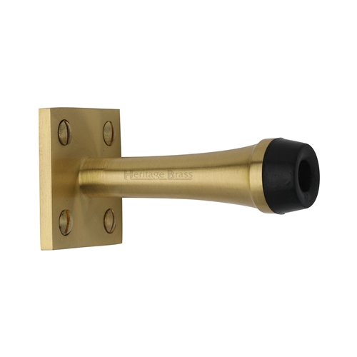 Heritage Brass V1190 76-SB Wall Mounted Door Stop 3 Satin Brass finish