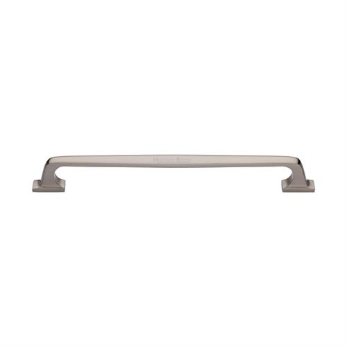 Heritage Brass Door Pull Handle Durham Design 345mm Satin Nickel