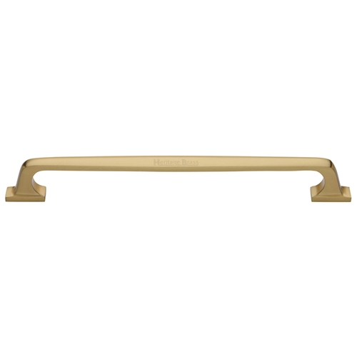 Heritage Brass Door Pull Handle Durham Design 497mm Satin Brass
