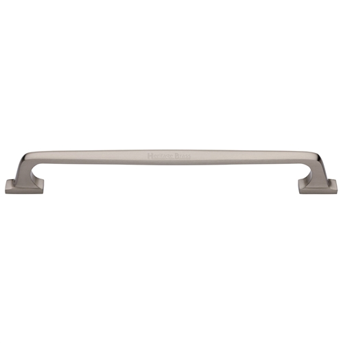 Heritage Brass Door Pull Handle Durham Design 497mm Satin Nickel