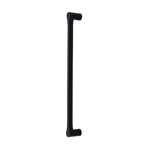 Heritage Brass Door Pull Handle Gio Design 332mm Matt Black