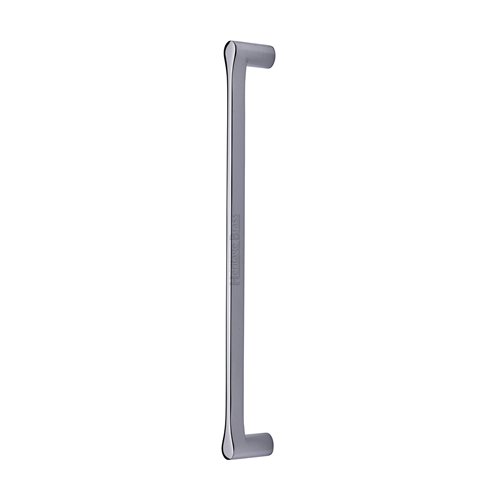 Heritage Brass Door Pull Handle Gio Design 332mm Polished Chrome
