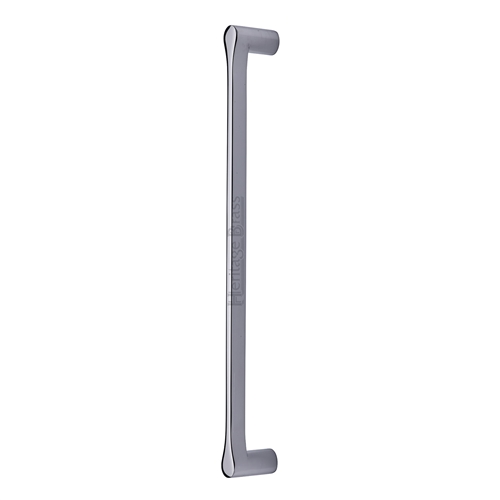Heritage Brass Door Pull Handle Gio Design 484mm Polished Chrome