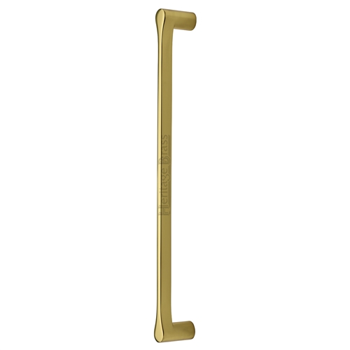 Heritage Brass Door Pull Handle Gio Design 600mm Solid Brass Finish
 V1238 600-PB