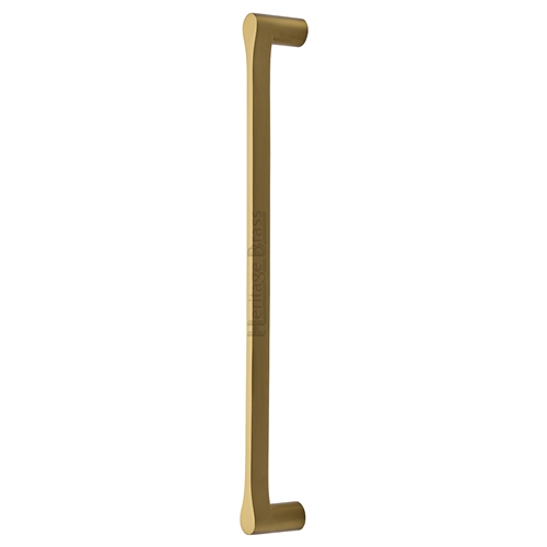 Heritage Brass Door Pull Handle Gio Design 600mm Satin Brass Finish
 V1238 600-SB