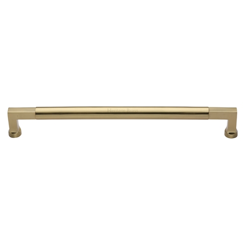 Heritage Brass V1312 305-SB Door Pull Handle Bauhaus Design 305mm Satin Brass Finish