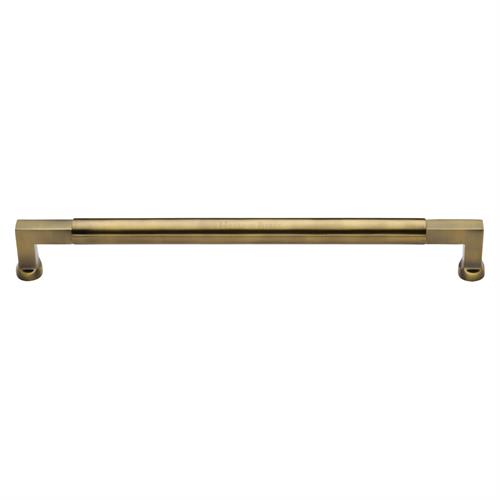 Heritage Brass Door Pull Handle Bauhaus Design 483mm&nbsp;Antique Brass