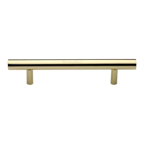 Heritage Brass Door Pull Handle Bar Design 203mm Polished Brass 
  V1361 305-PB
