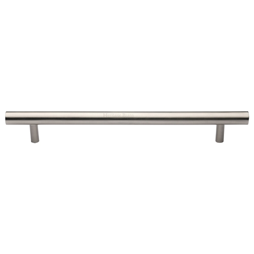 Heritage Brass Door Pull Handle Bar Design 355mm Satin Nickel   V1361 457-SN