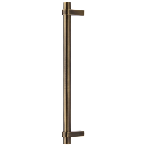 Heritage Brass Door Pull Handle Industrial Design 505mm Antique Brass