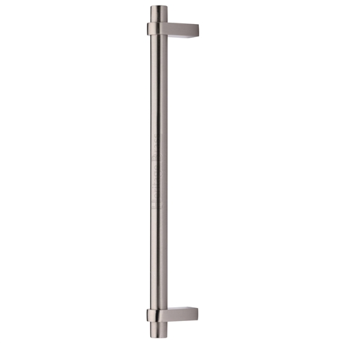Heritage Brass Door Pull Handle Industrial Design 505mm Satin Nickel