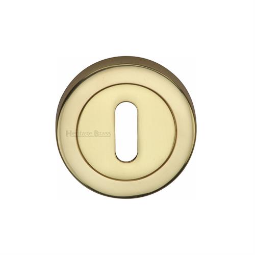 Heritage Brass V4000-PB Key Escutcheon Polished Brass finish
