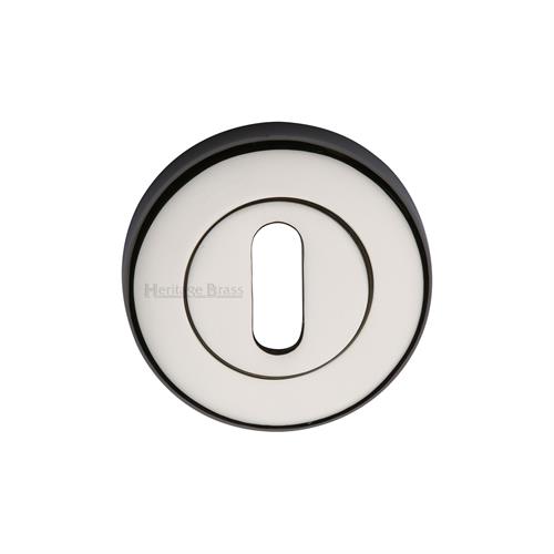 Heritage Brass V4000-PNF Key Escutcheon Polished Nickel finish