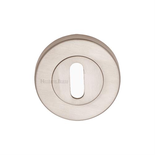 Heritage Brass V4000-SN Key Escutcheon Satin Nickel finish