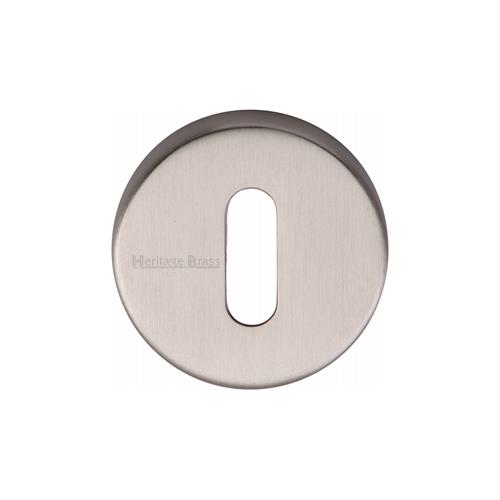 Heritage Brass V4007-SN Key Escutcheon Satin Nickel finish