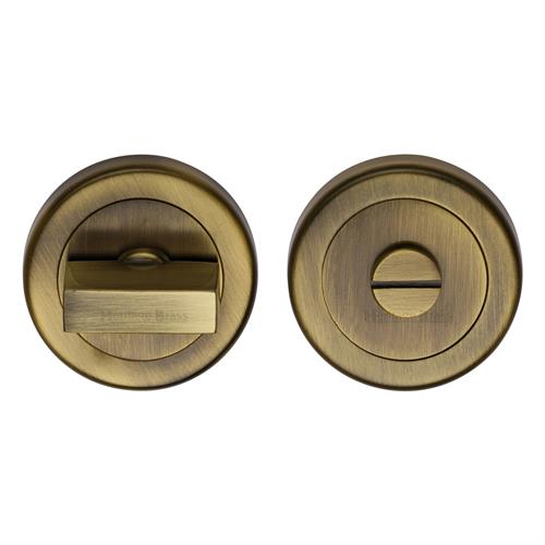 Heritage Brass V4035-AT Thumbturn & Emergency Release Antique Finish