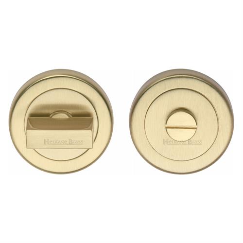 Heritage Brass V4035-SB Thumbturn & Emergency Release Satin Brass Finish