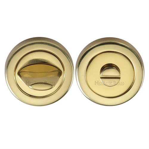 Heritage Brass V4043-PB Thumbturn & Emergency Release Polished Brass finish