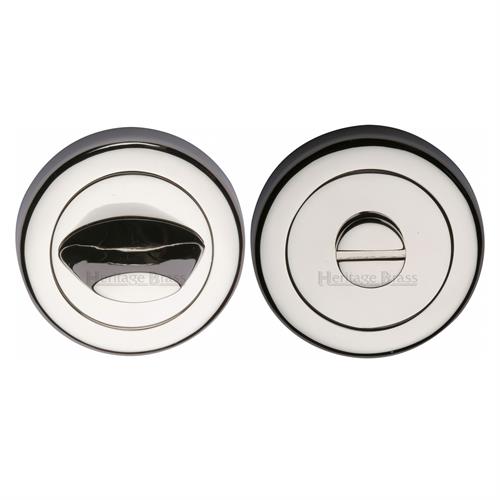 Heritage Brass V4043-PNF Thumbturn & Emergency Release Polished Nickel finish