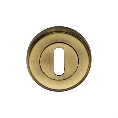 Heritage Brass V5000-AT Key Escutcheon Antique finish
