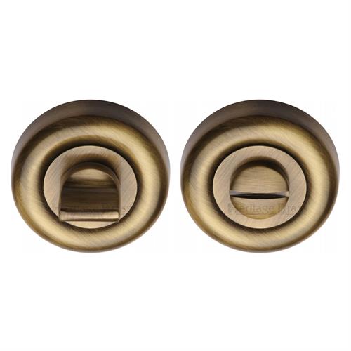 Heritage Brass V6720-AT Thumbturn & Emergency Release Antique finish