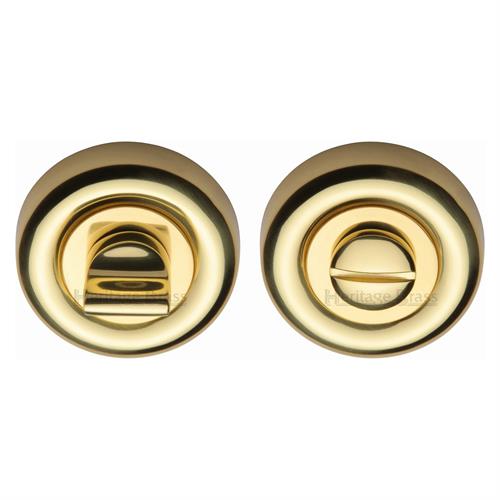 Heritage Brass V6720-PB Thumbturn & Emergency Release Polished Brass finish