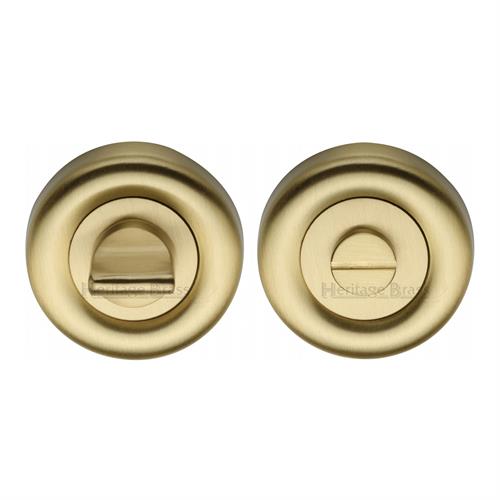 Heritage Brass V6720-SB Thumbturn & Emergency Release Satin Brass finish