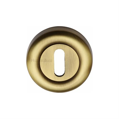 Heritage Brass V6722-AT Key Escutcheon Antique finish