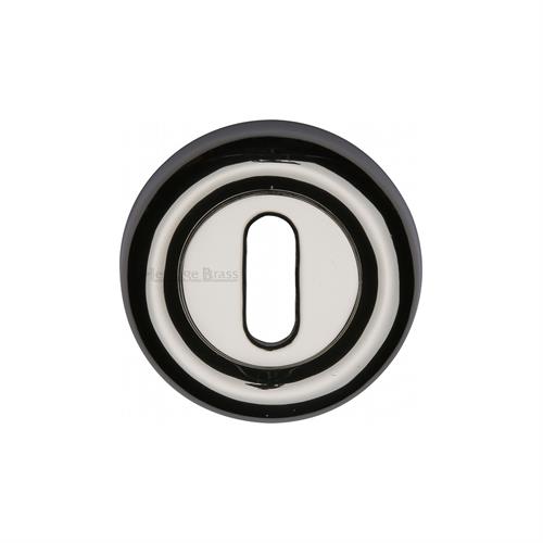 Heritage Brass V6722-PNF Key Escutcheon Polished Nickel finish