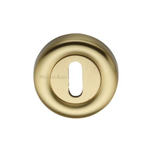 Heritage Brass V6722-SB Key Escutcheon Satin Brass finish