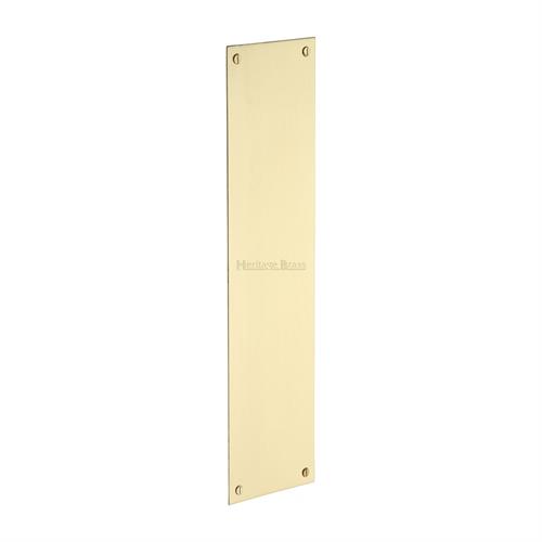 Heritage Brass V740 305-SB Fingerplate 305mm Satin Brass finish