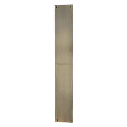 Heritage Brass V740 500-AT Fingerplate 500mm Antique finish