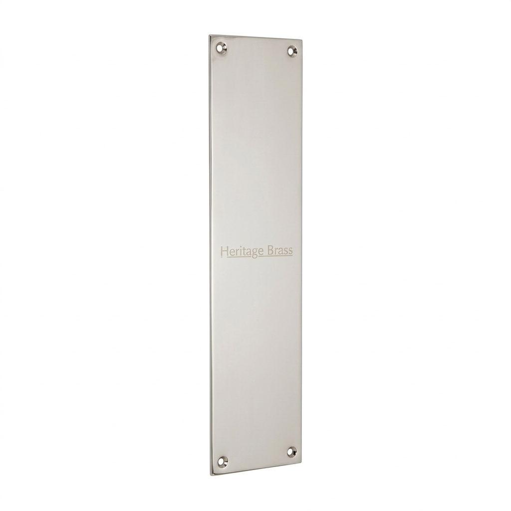 Heritage Brass V740 305-PNF Fingerplate 305mm Polished Nickel finish