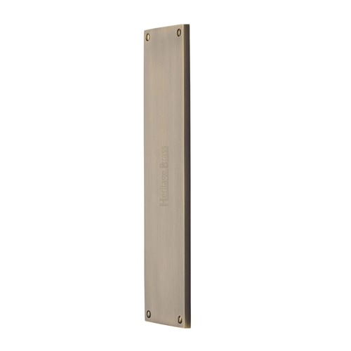 Heritage Brass Fingerplate 310mm Antique Brass