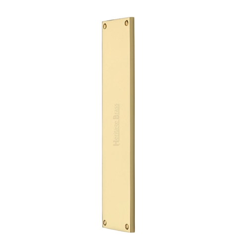 Heritage Brass Fingerplate 310mm Polished Brass